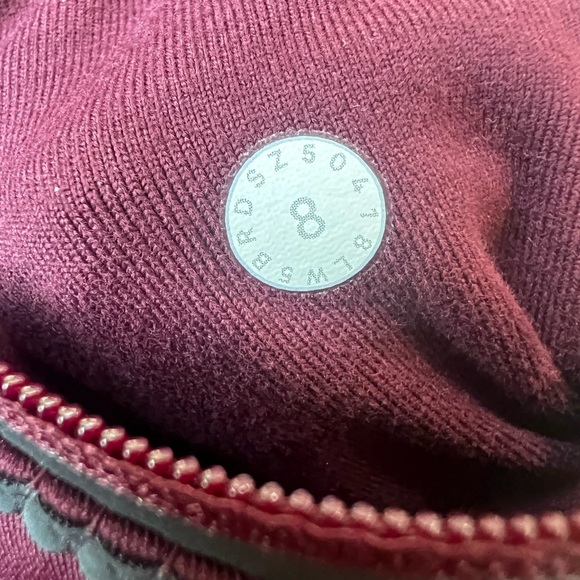 Lululemon Legging Toasty Tech Tight II Women Size 8 Garnet High Waist W5BRDS - Picture 8 of 11